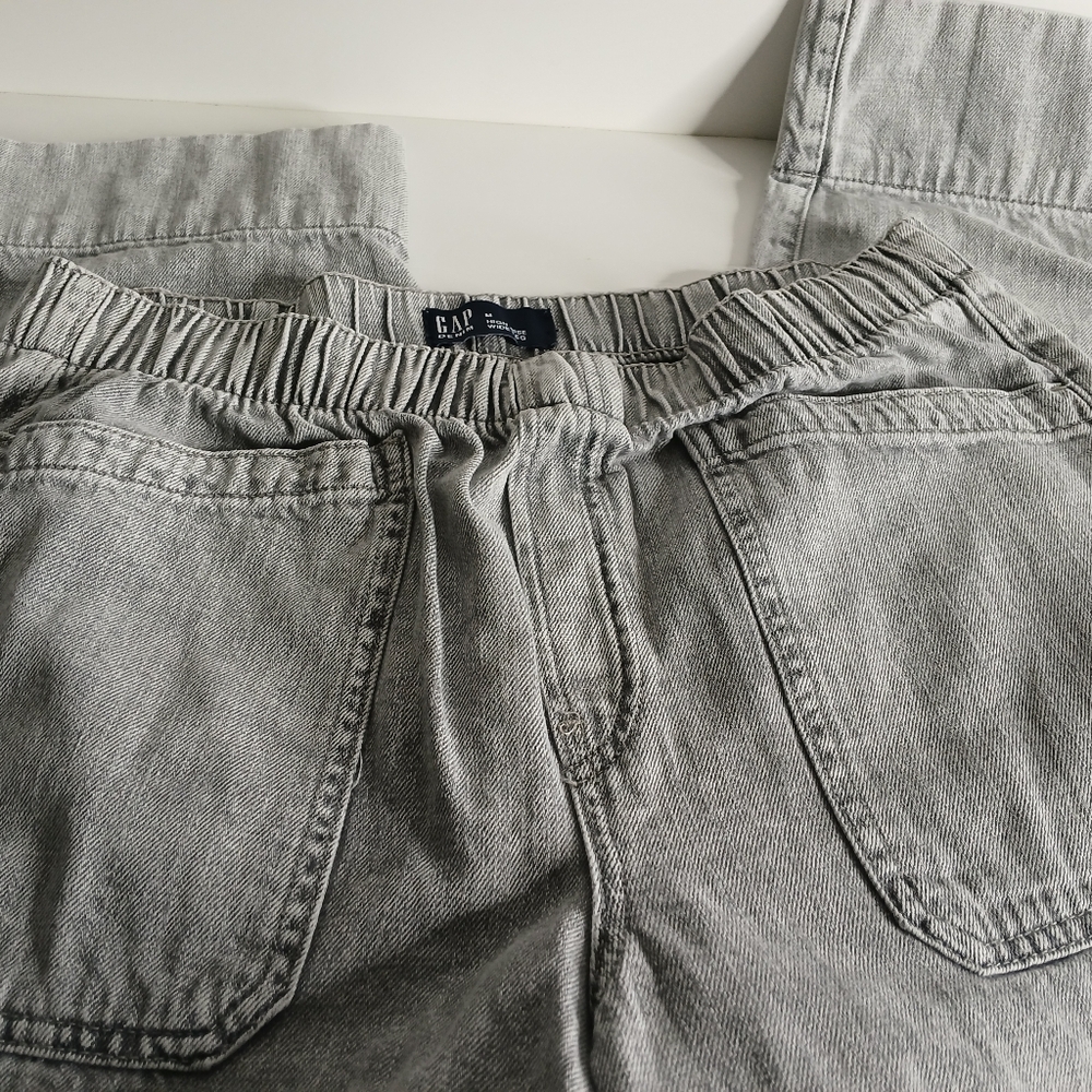 GAP Light Gray Denim Pull On